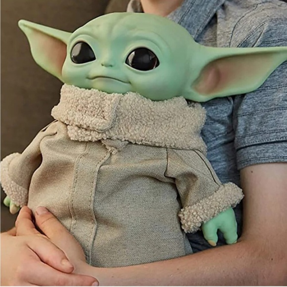 Star Wars Grogu Baby Yoda The Mandalorian The Child Plush‎ 12 Inch Disney Movie